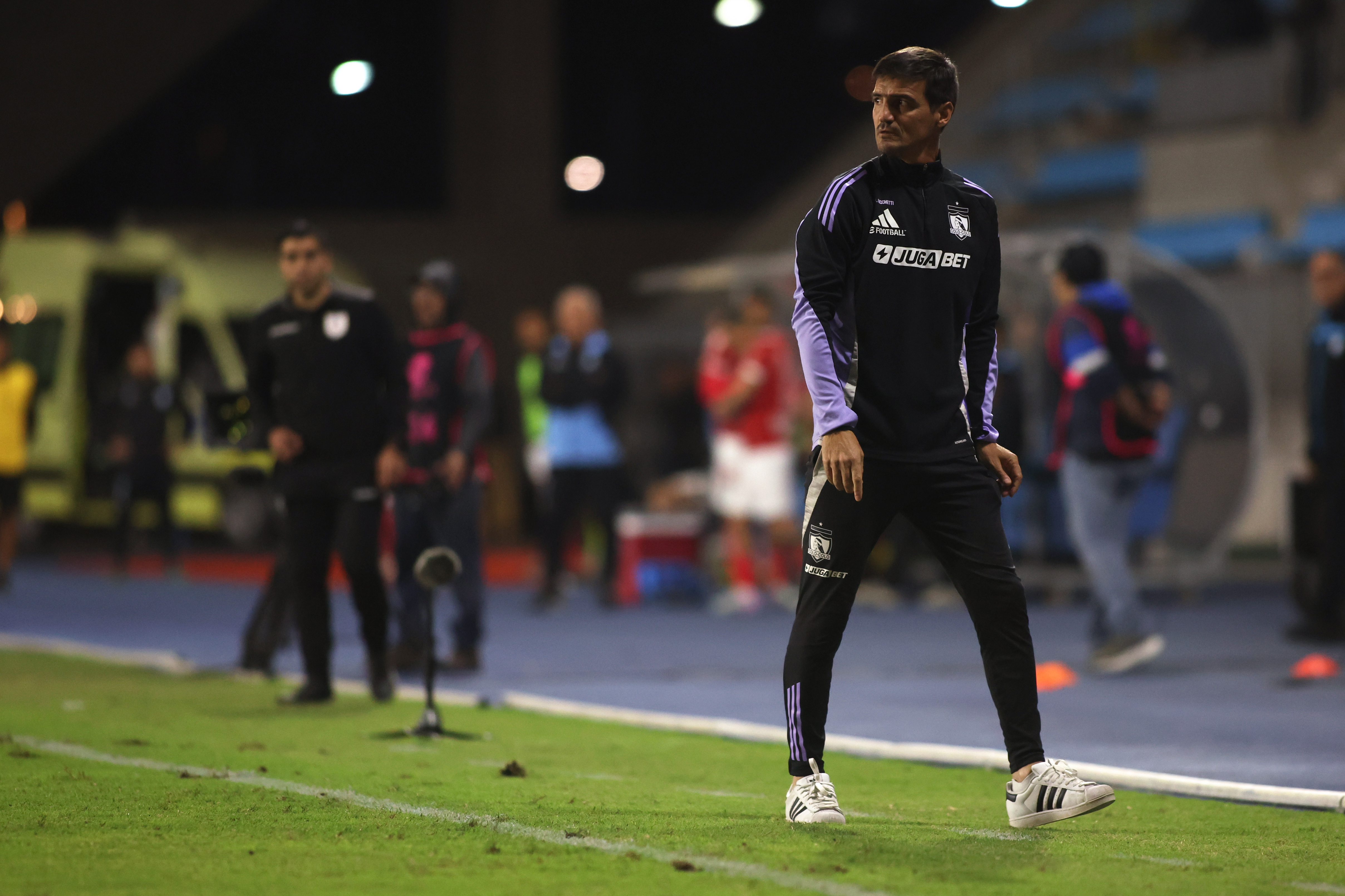 Pablo Ricchetti durante un partido